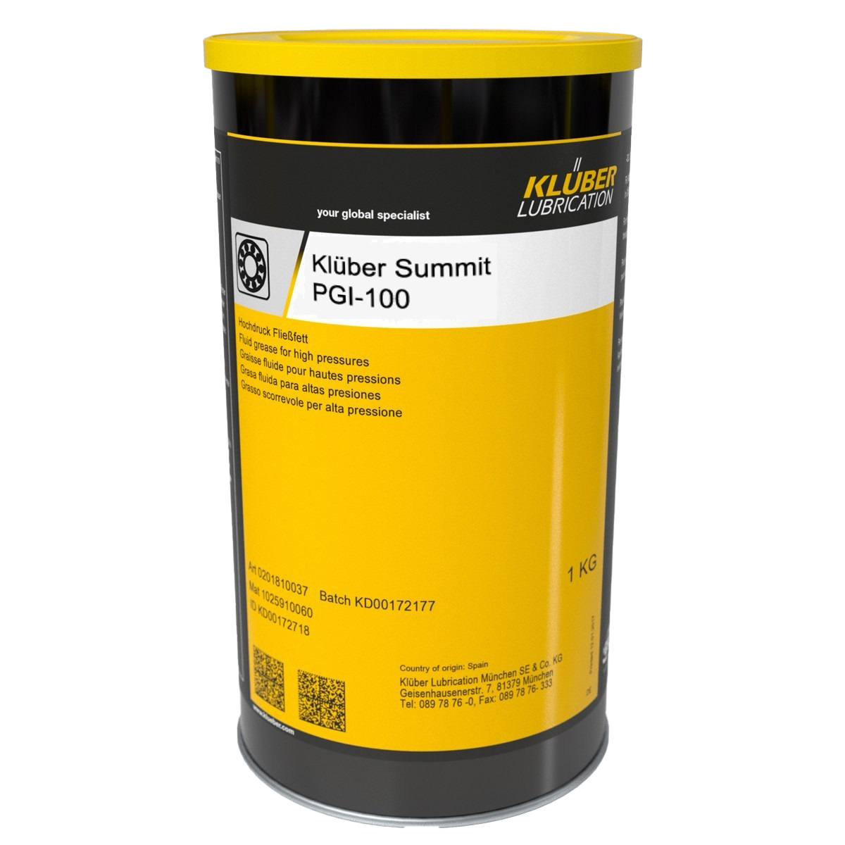 Kluber Summit PGI 100